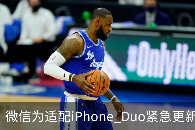 微信为适配iPhone Duo紧急更新 网友晒图直言有黑边不完美